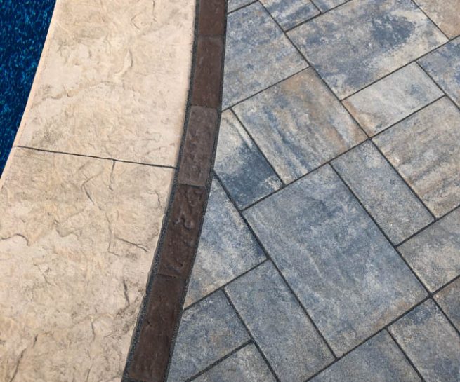 Paver Pool Deck