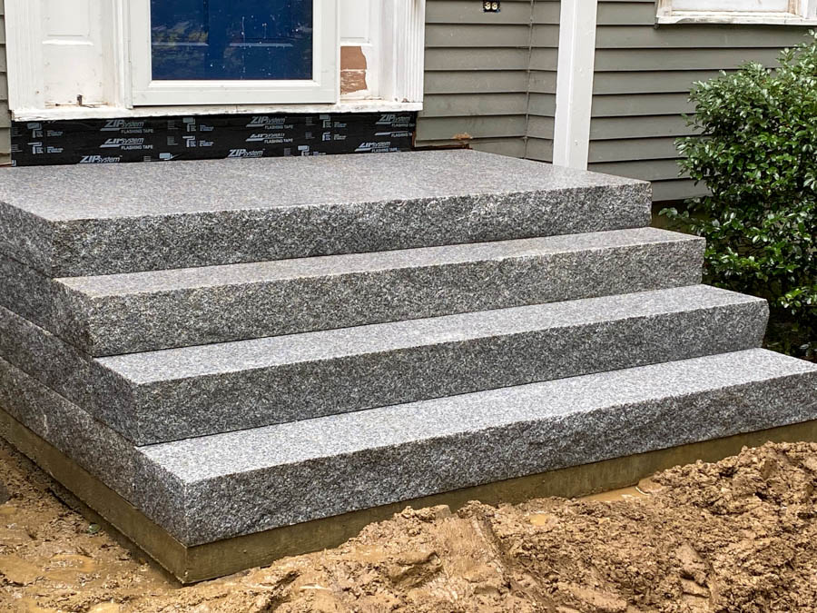 Granite Steps Seacoast Concrete