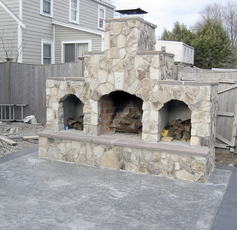 Outdoor Fireplace