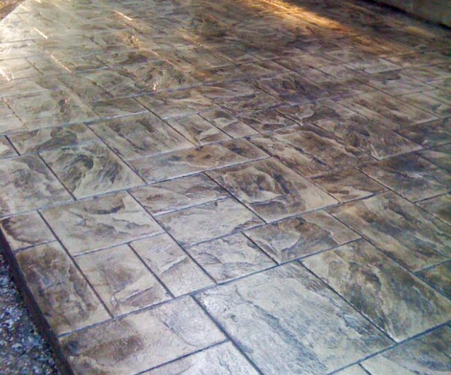 Stamped Concrete Patio