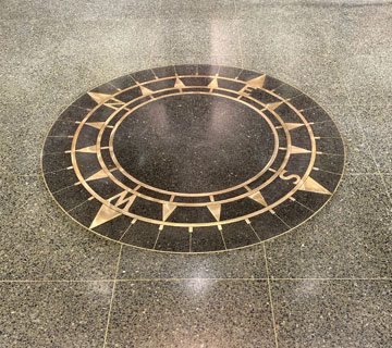 Terrazzo Compass